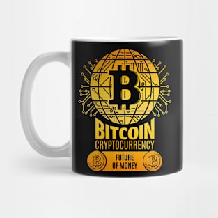 Bitcoin BTC Crypto Future of Money Trader Cryptocurrency Lover Mug